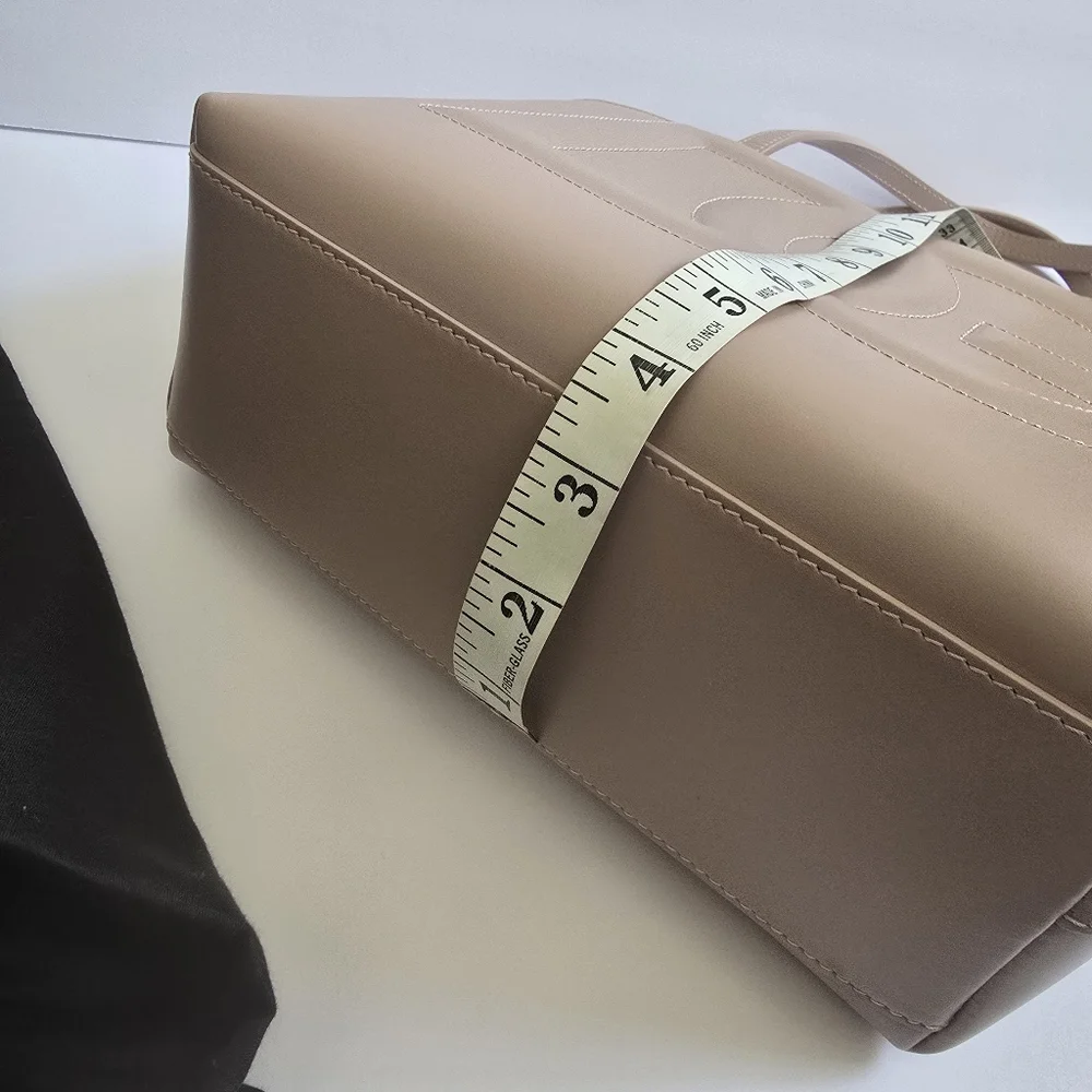 Dolce & Gabbana  Medium DG Leather Shopper Tote Bag Powder Pink - Picture 11 of 12